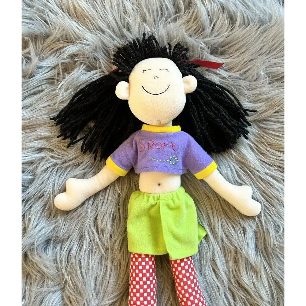 T.L. Toys Fabric Doll Sporty‎ Plush Girl Doll